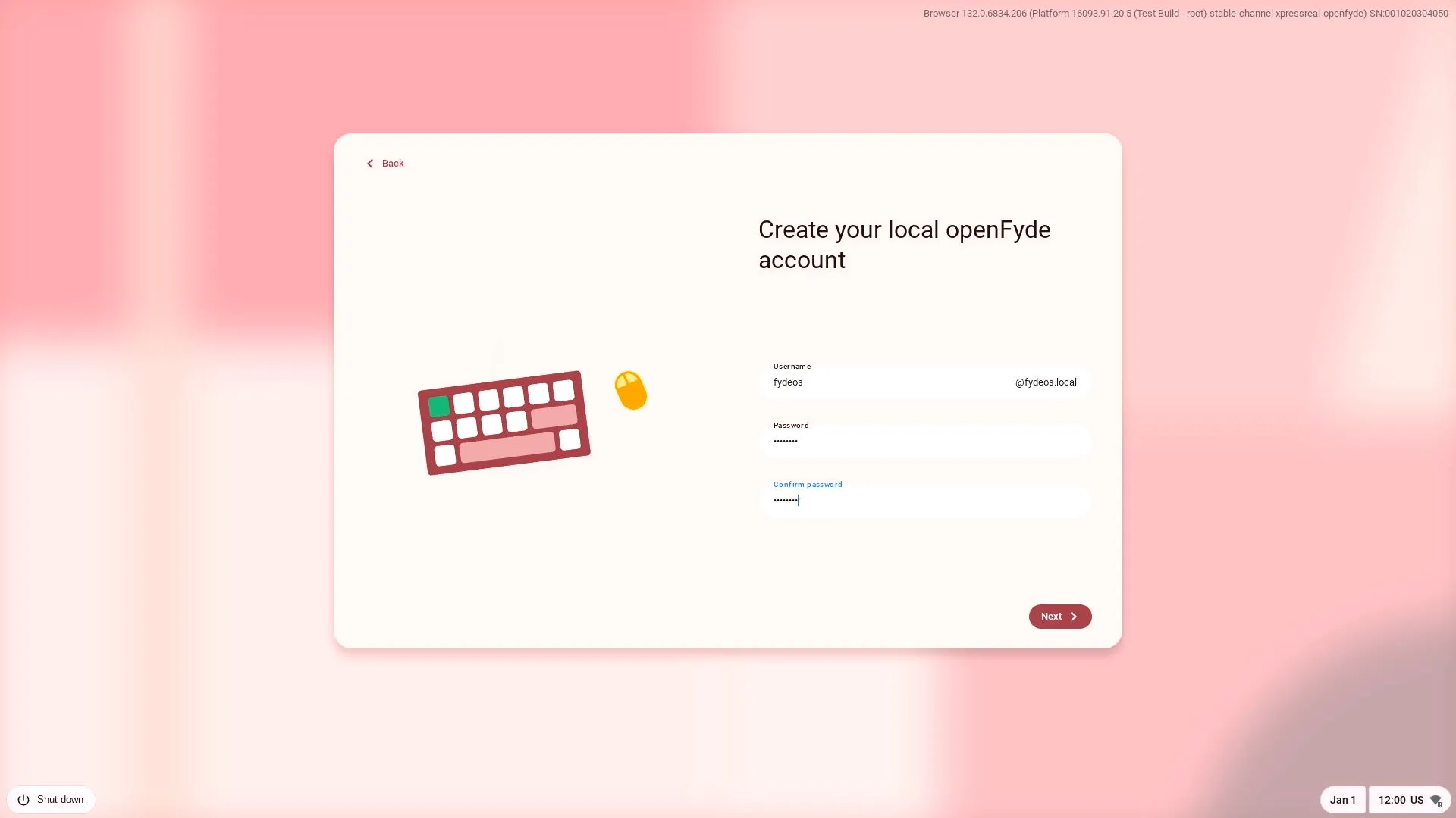 create-local-account