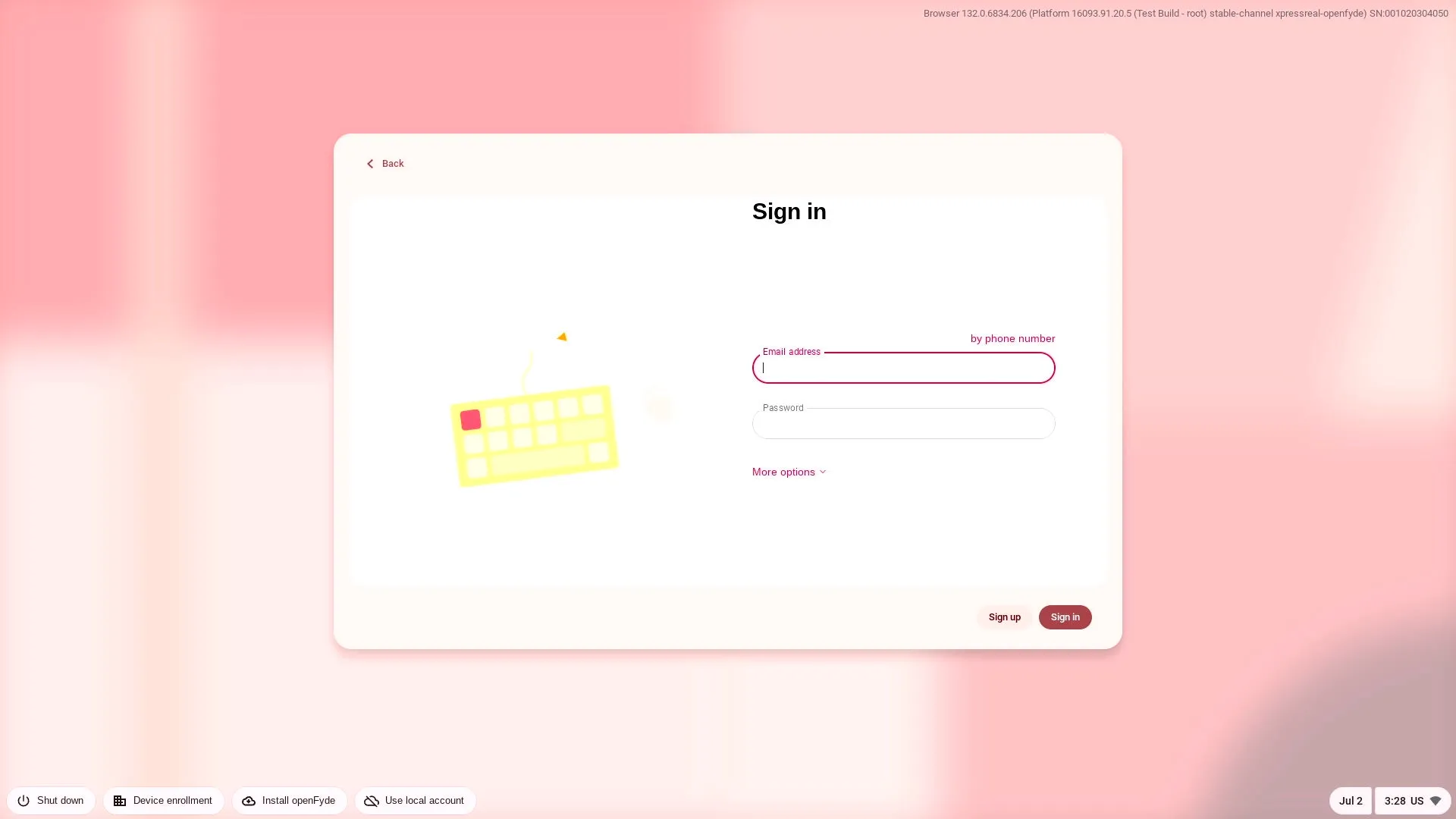 fydeos login